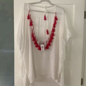 Asks fifth Avenue swim coverup nwt